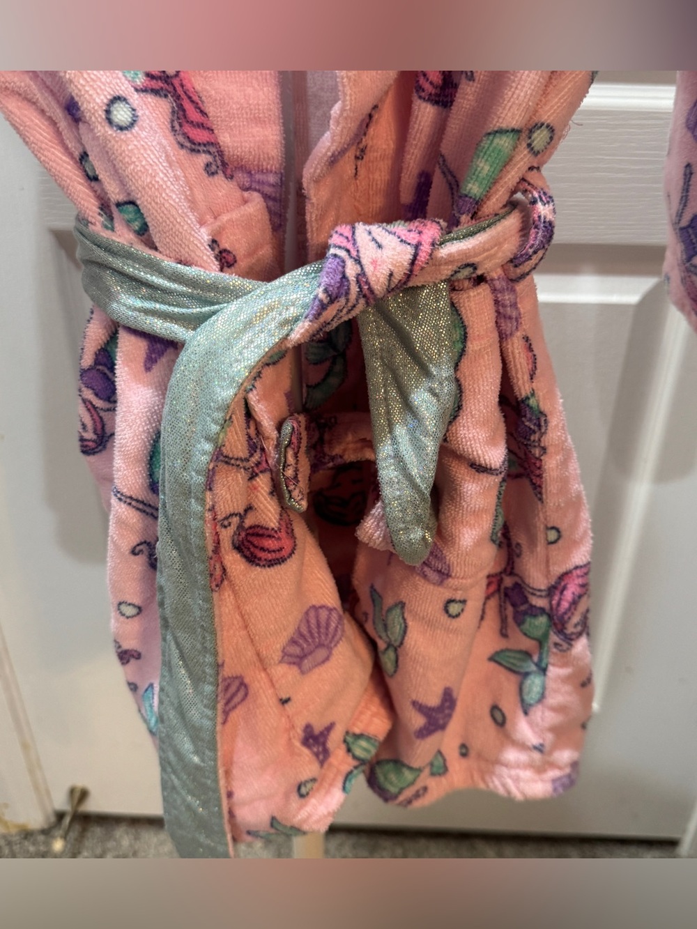 St Saint Eve Children's Beach Robe- girls’ size 7/8- $10 - Picture 3 of 7